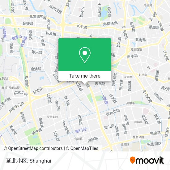 延北小区 map
