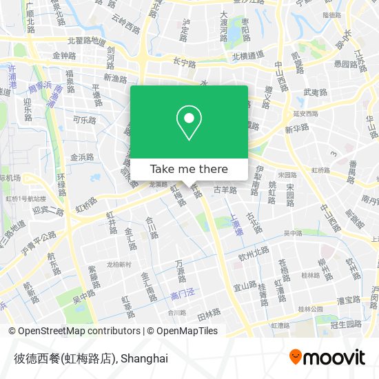 彼德西餐(虹梅路店) map