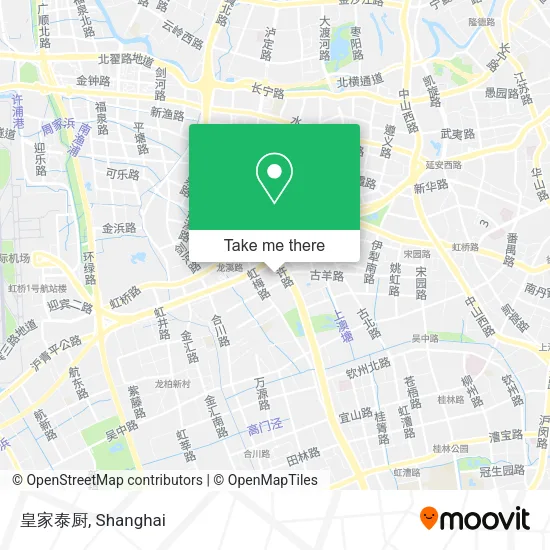 皇家泰厨 map