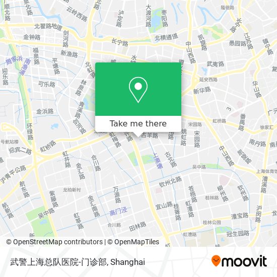 武警上海总队医院-门诊部 map