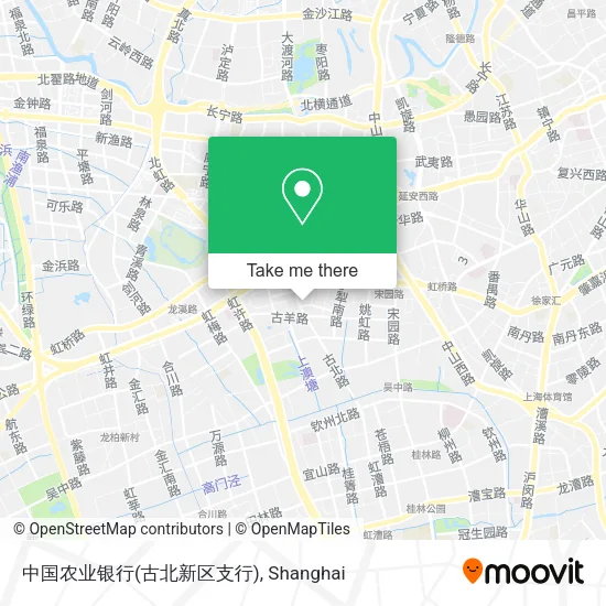 中国农业银行(古北新区支行) map