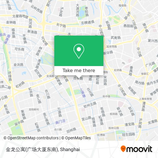 金龙公寓(广场大厦东南) map