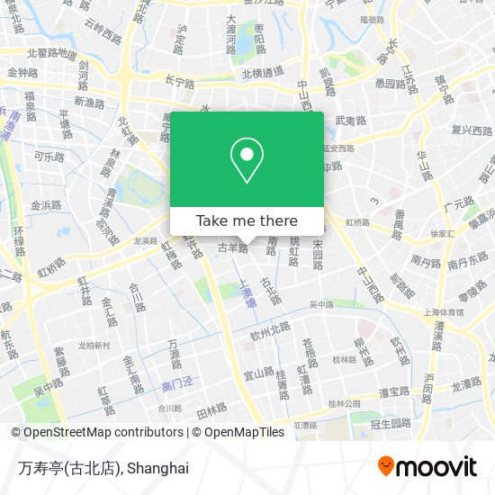 万寿亭(古北店) map