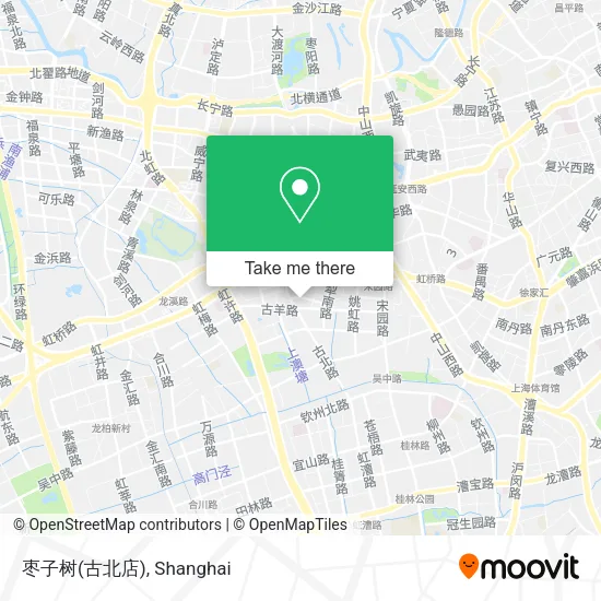 枣子树(古北店) map