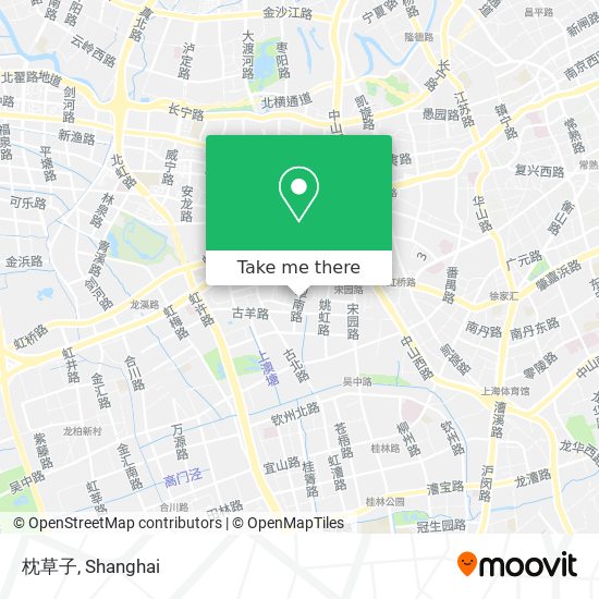 How To Get To 枕草子in 虹桥街道by Bus Or Metro