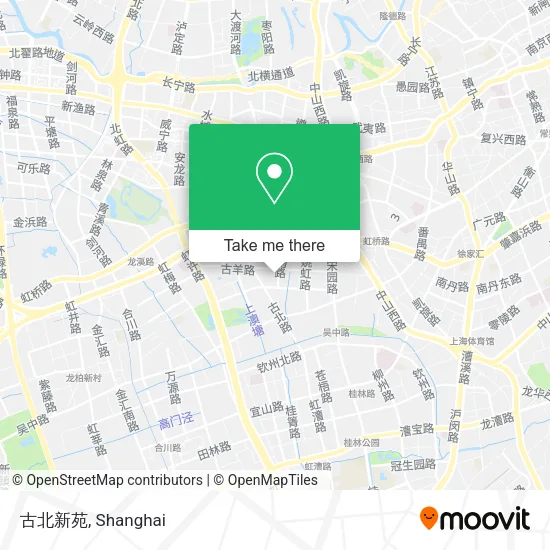 古北新苑 map