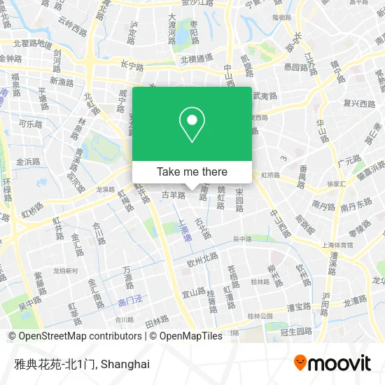 雅典花苑-北1门 map