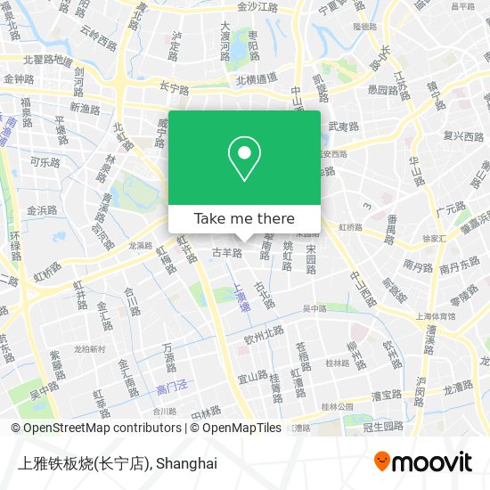 上雅铁板烧(长宁店) map