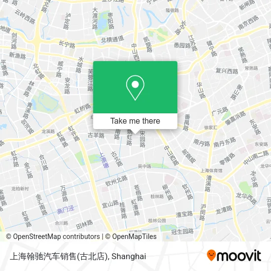 上海翰驰汽车销售(古北店) map