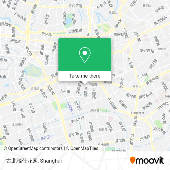 古北瑞仕花园 map