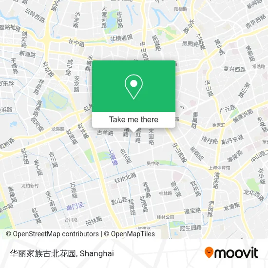 华丽家族古北花园 map
