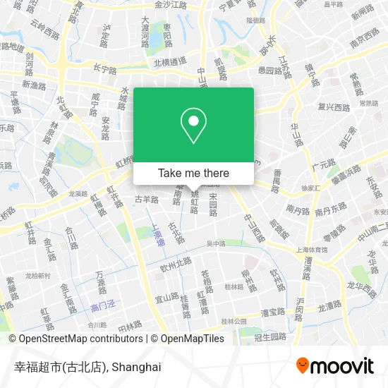幸福超市(古北店) map