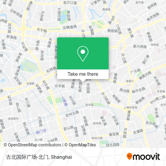 古北国际广场-北门 map