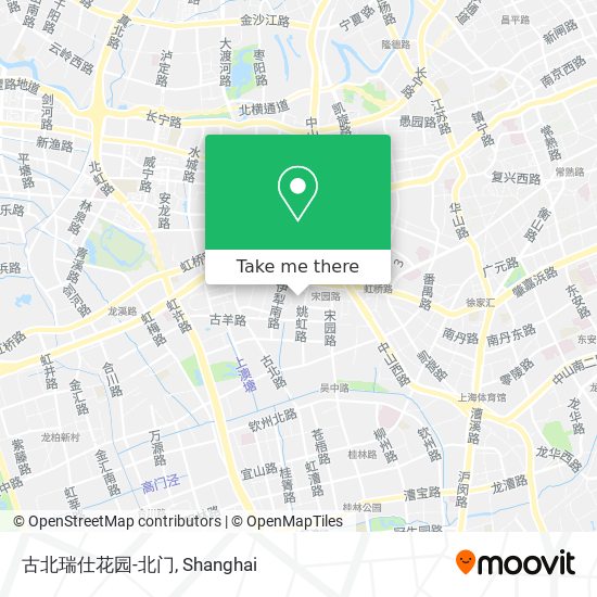 古北瑞仕花园-北门 map