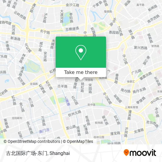 古北国际广场-东门 map