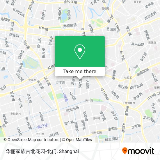 华丽家族古北花园-北门 map