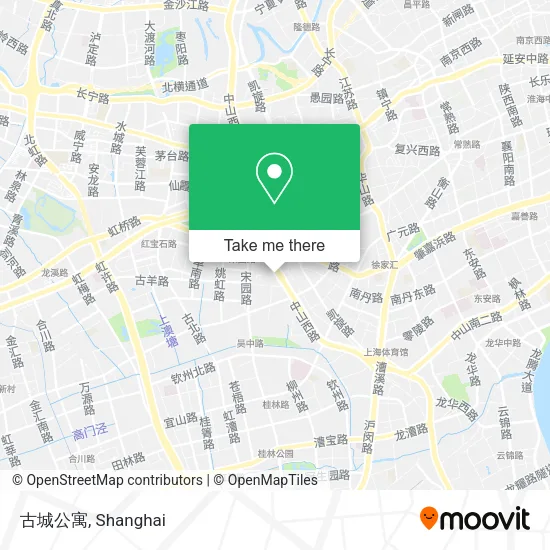 古城公寓 map