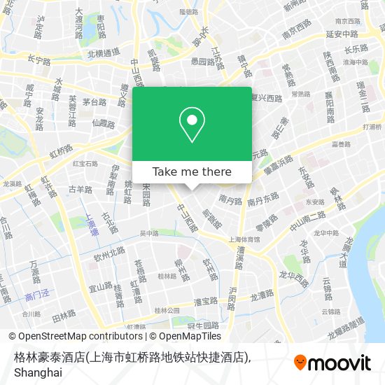 格林豪泰酒店(上海市虹桥路地铁站快捷酒店) map