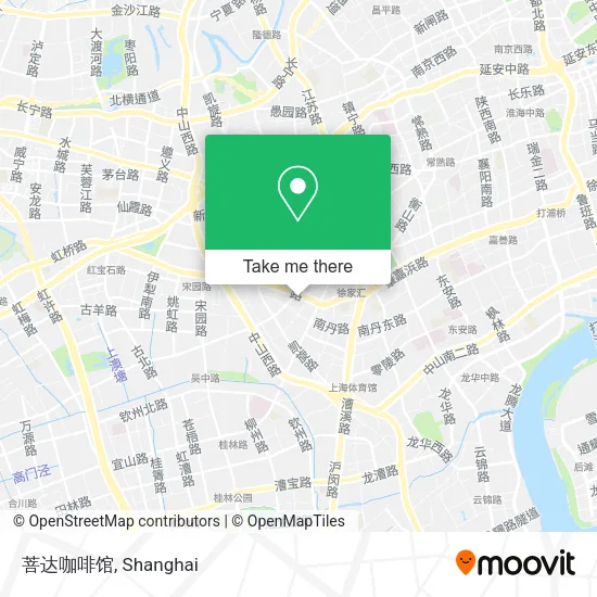 菩达咖啡馆 map