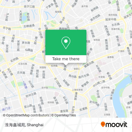 淮海鑫城苑 map
