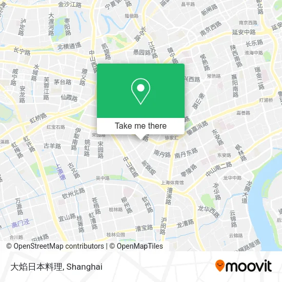 大焰日本料理 map