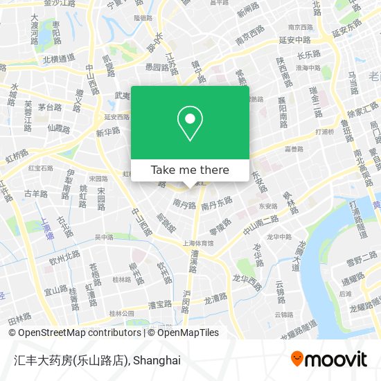 汇丰大药房(乐山路店) map