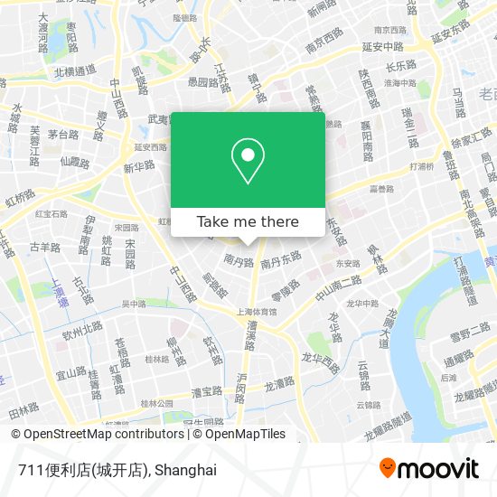 711便利店(城开店) map