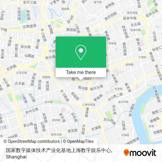 国家数字媒体技术产业化基地上海数字娱乐中心 map