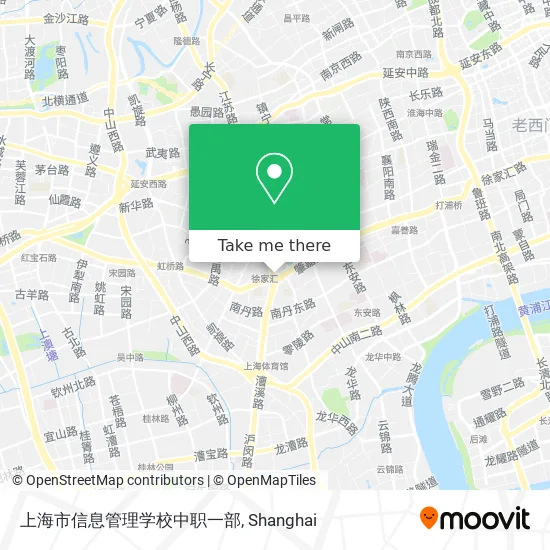 上海市信息管理学校中职一部 map