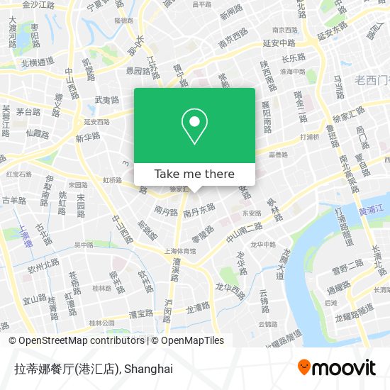 拉蒂娜餐厅(港汇店) map