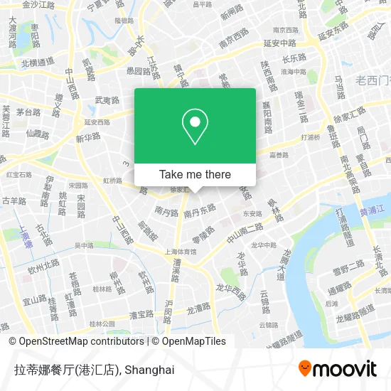 拉蒂娜餐厅(港汇店) map