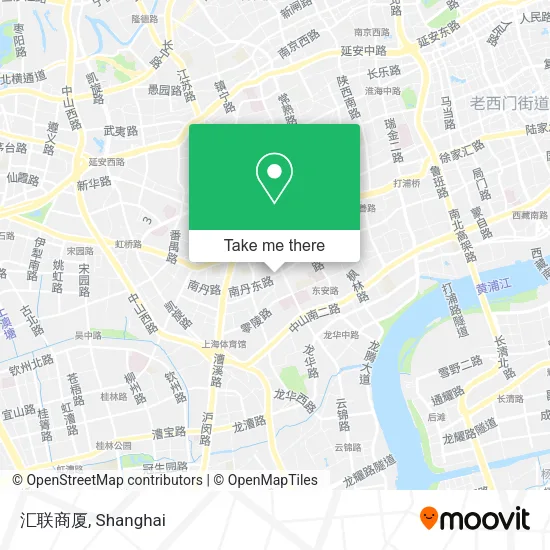 汇联商厦 map