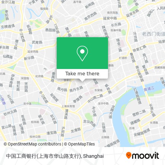中国工商银行(上海市华山路支行) map