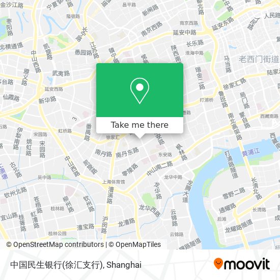 中国民生银行(徐汇支行) map