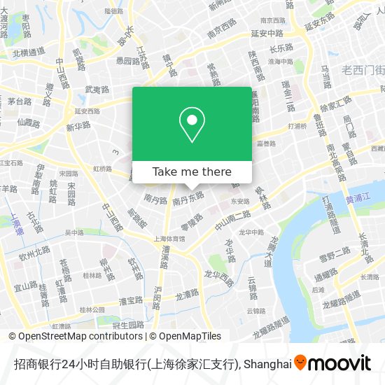 招商银行24小时自助银行(上海徐家汇支行) map
