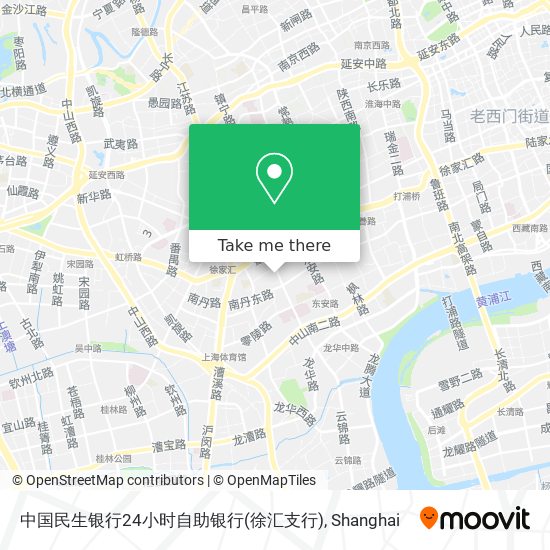 中国民生银行24小时自助银行(徐汇支行) map