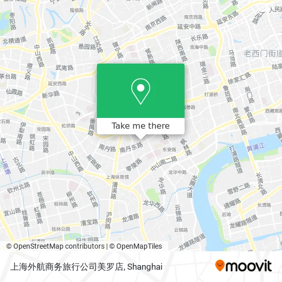 上海外航商务旅行公司美罗店 map