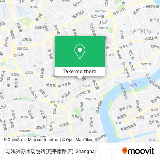 老鸿兴苏州汤包馆(宛平南路店) map