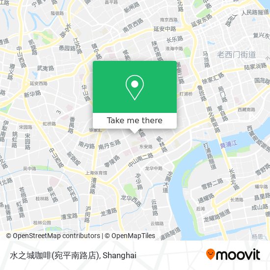 水之城咖啡(宛平南路店) map