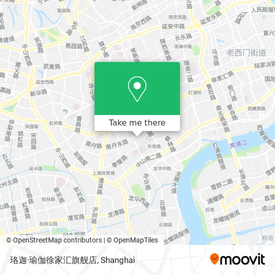 珞迦·瑜伽徐家汇旗舰店 map