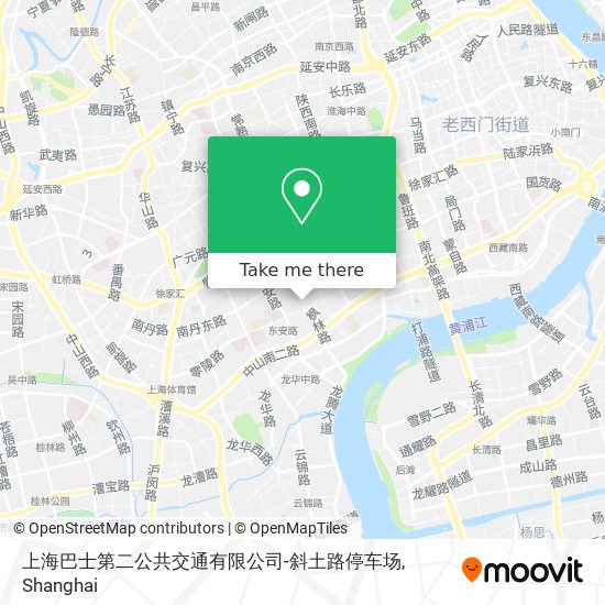 上海巴士第二公共交通有限公司-斜土路停车场 map