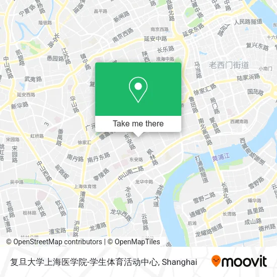 复旦大学上海医学院-学生体育活动中心 map
