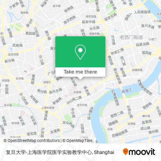 复旦大学-上海医学院医学实验教学中心 map