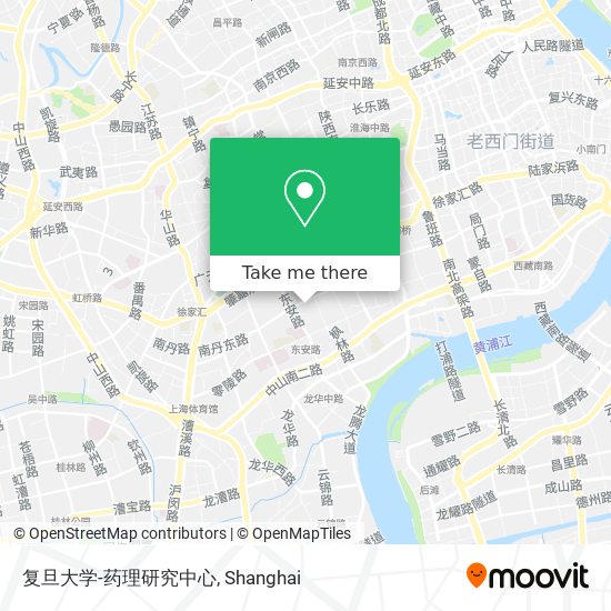 复旦大学-药理研究中心 map