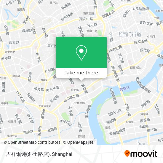 吉祥馄饨(斜土路店) map