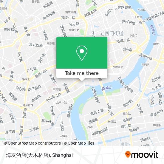 海友酒店(大木桥店) map