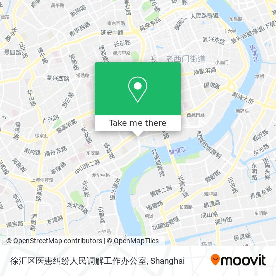徐汇区医患纠纷人民调解工作办公室 map
