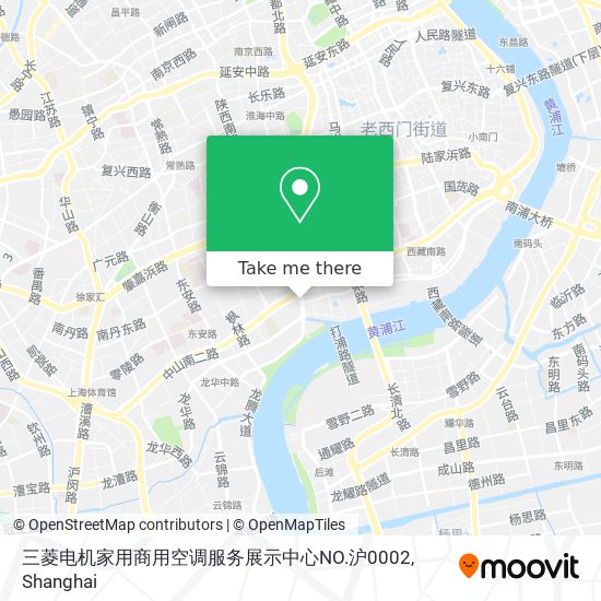 三菱电机家用商用空调服务展示中心NO.沪0002 map