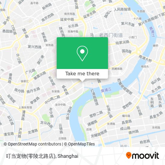 叮当宠物(零陵北路店) map