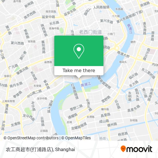 农工商超市(打浦路店) map